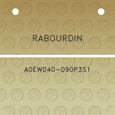 rabourdin-a0ew040-090p3s1