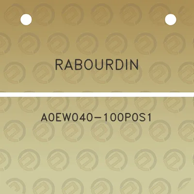 rabourdin-a0ew040-100p0s1