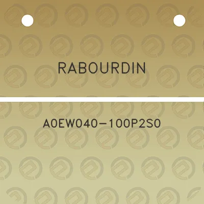 rabourdin-a0ew040-100p2s0