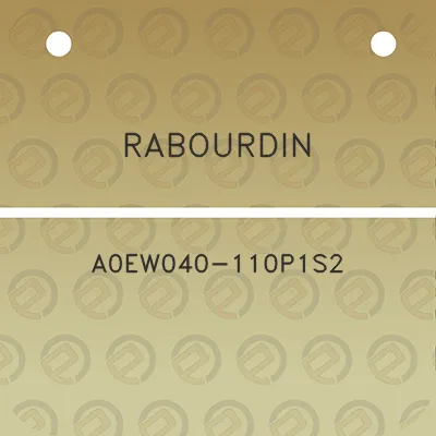 rabourdin-a0ew040-110p1s2