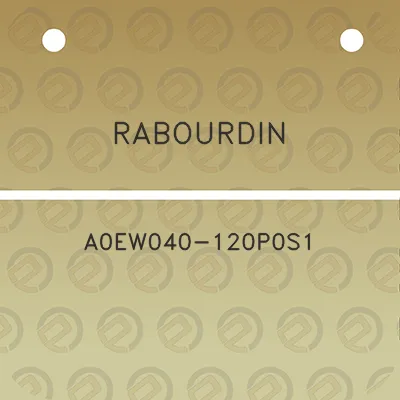 rabourdin-a0ew040-120p0s1