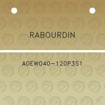 rabourdin-a0ew040-120p3s1