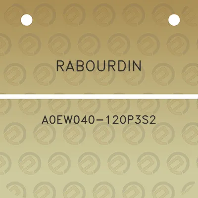 rabourdin-a0ew040-120p3s2