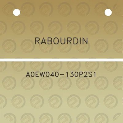 rabourdin-a0ew040-130p2s1