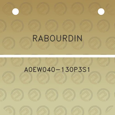 rabourdin-a0ew040-130p3s1