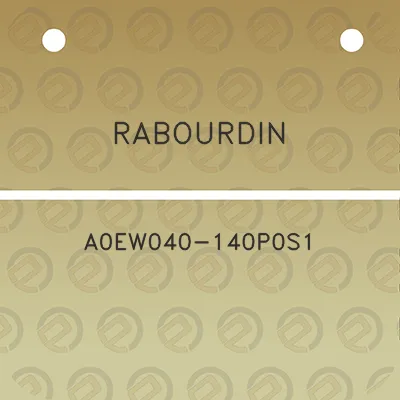 rabourdin-a0ew040-140p0s1