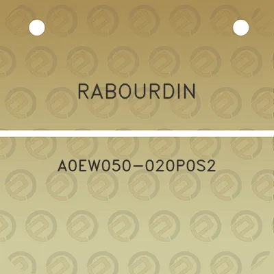 rabourdin-a0ew050-020p0s2