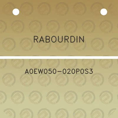 rabourdin-a0ew050-020p0s3