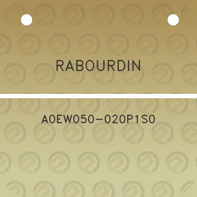 rabourdin-a0ew050-020p1s0