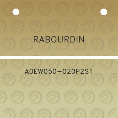 rabourdin-a0ew050-020p2s1