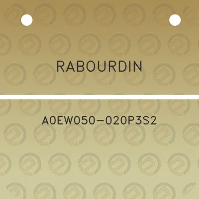 rabourdin-a0ew050-020p3s2