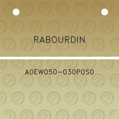 rabourdin-a0ew050-030p0s0