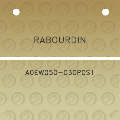 rabourdin-a0ew050-030p0s1