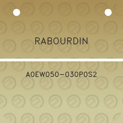 rabourdin-a0ew050-030p0s2