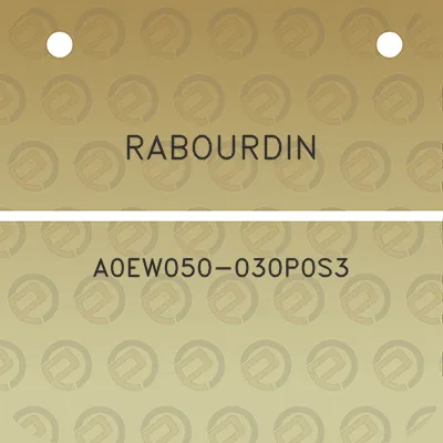 rabourdin-a0ew050-030p0s3