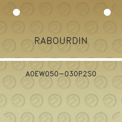 rabourdin-a0ew050-030p2s0