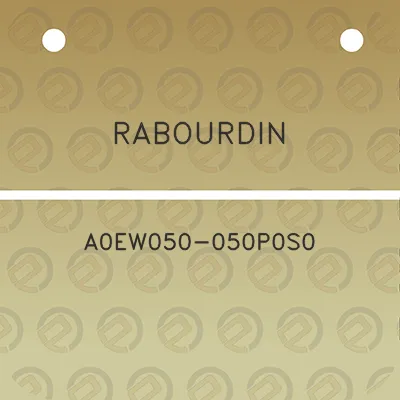 rabourdin-a0ew050-050p0s0