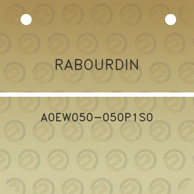 rabourdin-a0ew050-050p1s0