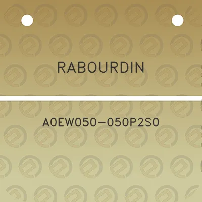 rabourdin-a0ew050-050p2s0