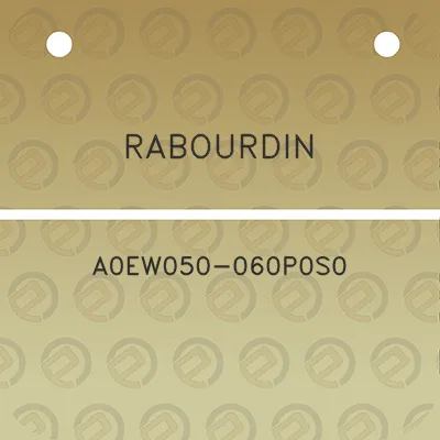 rabourdin-a0ew050-060p0s0