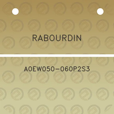 rabourdin-a0ew050-060p2s3