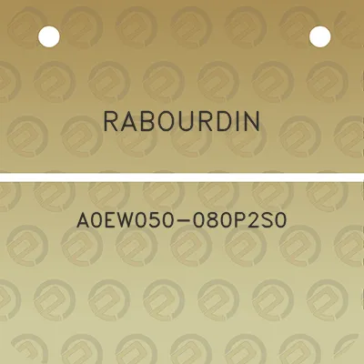 rabourdin-a0ew050-080p2s0