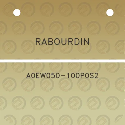 rabourdin-a0ew050-100p0s2