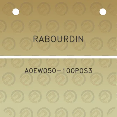 rabourdin-a0ew050-100p0s3