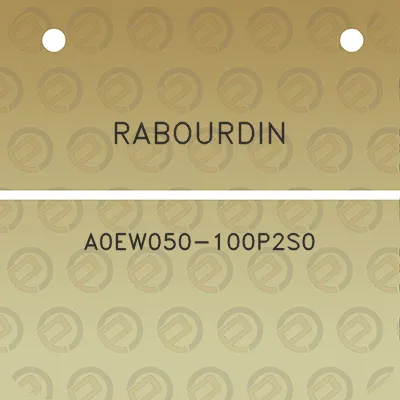 rabourdin-a0ew050-100p2s0