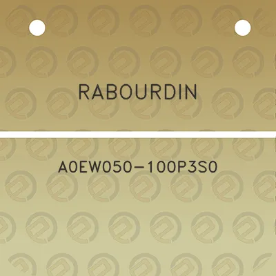 rabourdin-a0ew050-100p3s0