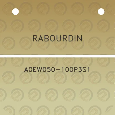 rabourdin-a0ew050-100p3s1