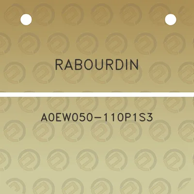 rabourdin-a0ew050-110p1s3