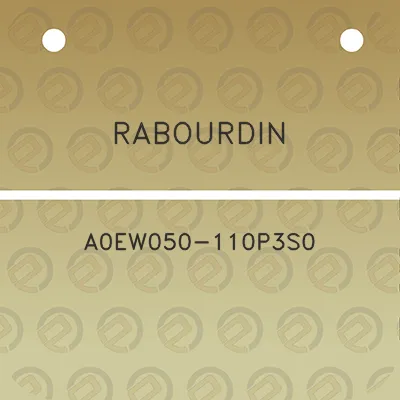 rabourdin-a0ew050-110p3s0