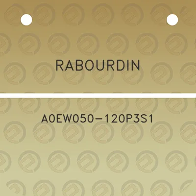 rabourdin-a0ew050-120p3s1