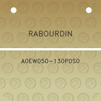 rabourdin-a0ew050-130p0s0