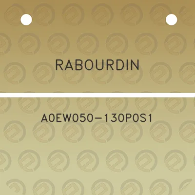 rabourdin-a0ew050-130p0s1