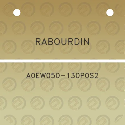rabourdin-a0ew050-130p0s2