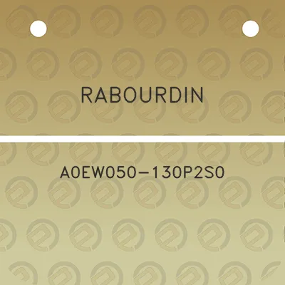 rabourdin-a0ew050-130p2s0