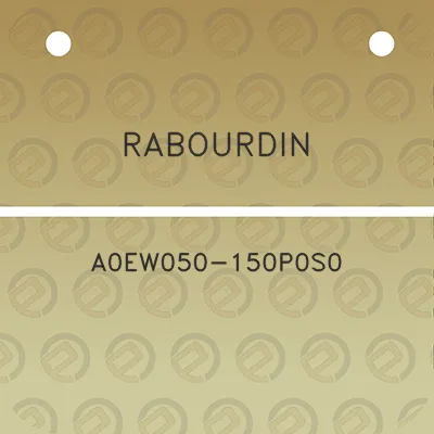 rabourdin-a0ew050-150p0s0