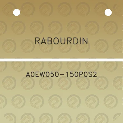 rabourdin-a0ew050-150p0s2