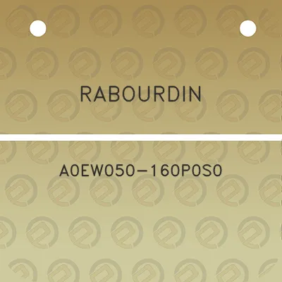 rabourdin-a0ew050-160p0s0