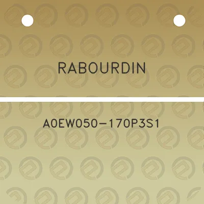 rabourdin-a0ew050-170p3s1