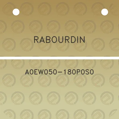 rabourdin-a0ew050-180p0s0