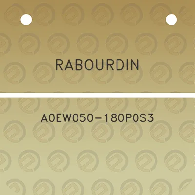 rabourdin-a0ew050-180p0s3