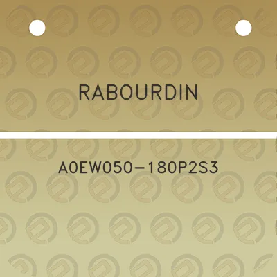 rabourdin-a0ew050-180p2s3