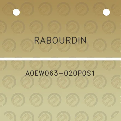 rabourdin-a0ew063-020p0s1