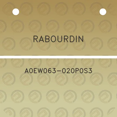 rabourdin-a0ew063-020p0s3