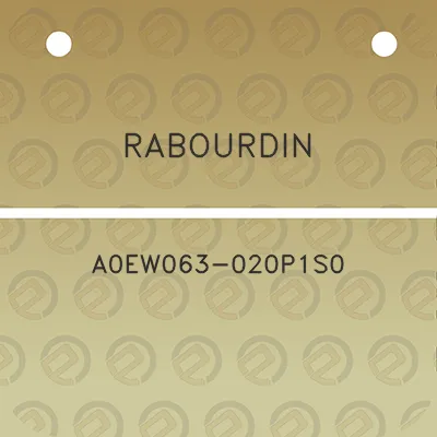 rabourdin-a0ew063-020p1s0