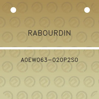 rabourdin-a0ew063-020p2s0