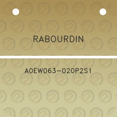 rabourdin-a0ew063-020p2s1